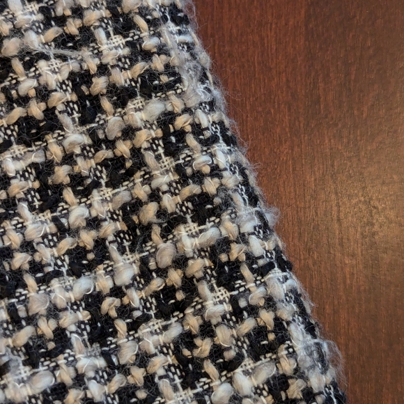 Kate Hill textured tweed jacket, 12P, black, tan, and white - Picture 8 of 9